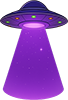 Purple UFO